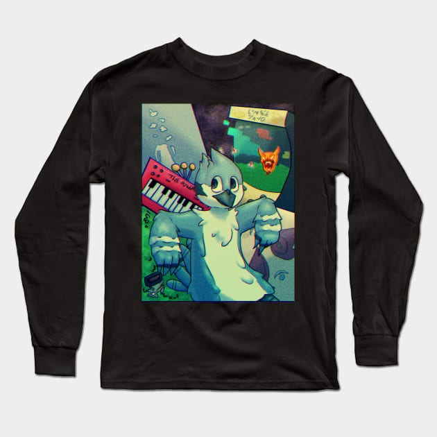 Mordecai Long Sleeve T-Shirt by KyDv404